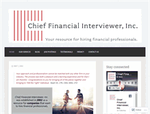 Tablet Screenshot of financialinterviewer.com